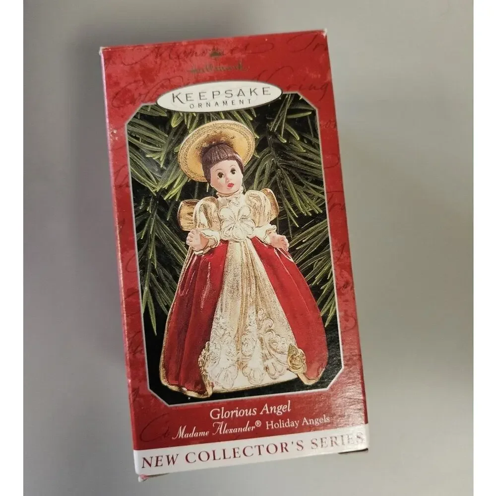 NEW MIB HALLMARK 1998 GLORIOUS ANGEL MADAME ALEXANDER HOLIDAY ANGELS ORNAMENT